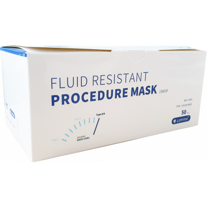Lanhine® Fluid-Resistant Type IIR Medical Procedure Masks